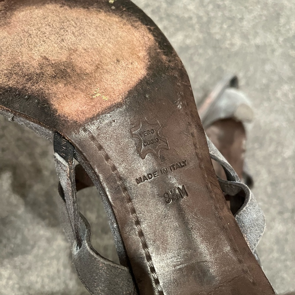 Vero curio slingback kitten heel sandals - Picture 4 of 4